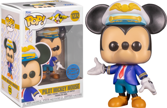 Prolectables - Disney - Pilot Mickey Mouse in Blue Suit D23 Pop! Vinyl