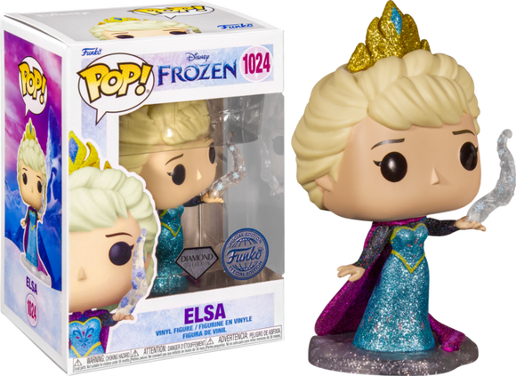 Prolectables - Disney Princess - Elsa Ultimate Glitter Pop! Vinyl