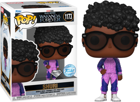 Prolectables - Black Panther 2: Wakanda Forever - Shuri with Sunglasses Glitter Pop! Vinyl