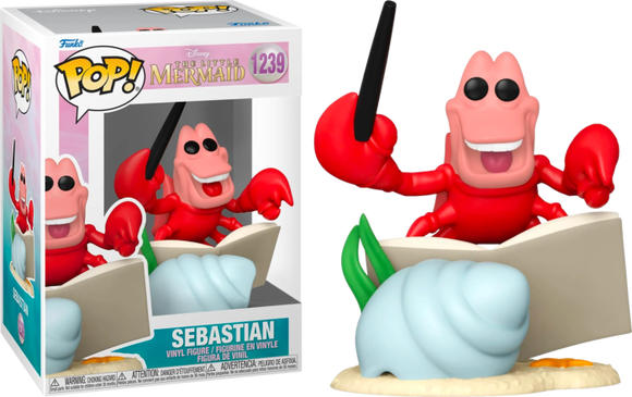 Prolectables - The Little Mermaid (1989) - Sebastian Pop! Vinyl