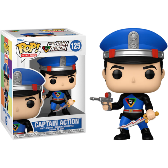 Prolectables - Retro Toys - Captain Action Pop! Vinyl