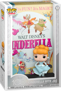 Prolectables - Disney 100th - Cinderella with Jaw Pop! Poster