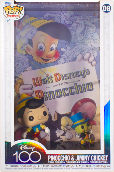 Prolectables - Pinocchio (1940) - Pinocchio & Jiminy Cricket Pop! Poster