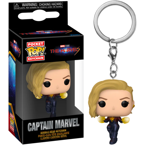 Prolectables - The Marvels (2023) - Captain Marvel Pop! Keychain