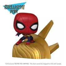 Prolectables - Spider-Man: No Way Home - Spider-Man Build A Scene Pop! Deluxe