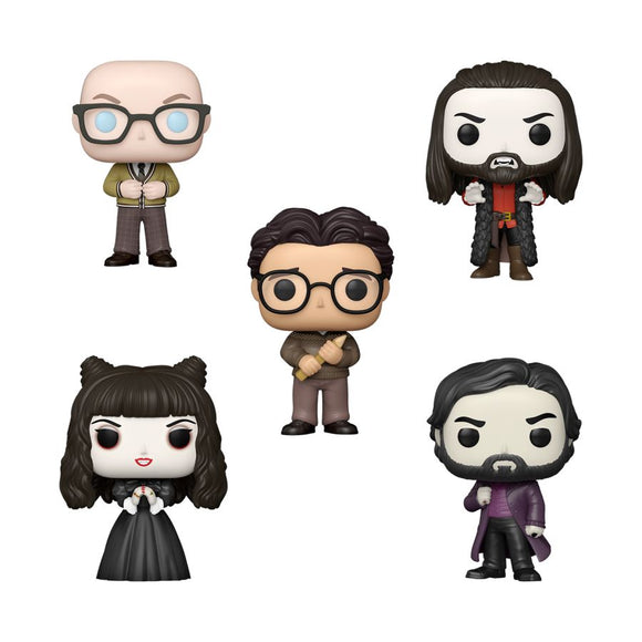 Prolectables - What We Do In The Shadows - Nandor & Crew US Exclsuive Pop! Vinyl 5 Pack
