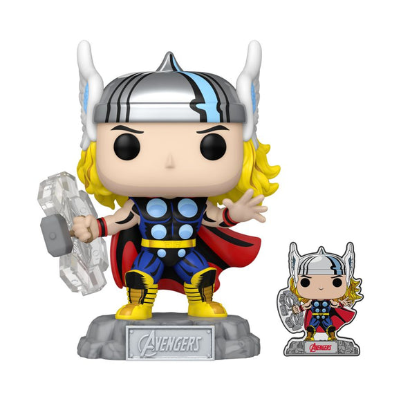 Prolectables - Marvel Comics - Thor Avengers 60th Pop! Vinyl with Pin