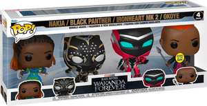 Prolectables - Black Panther 2: Wakanda Forever - Pop! 4-Pack
