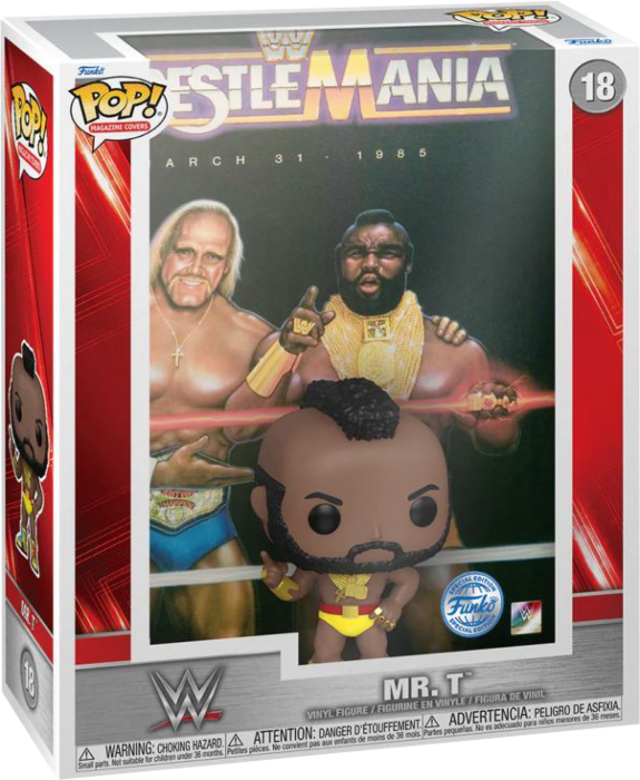 Prolectables - WWE - Mr. T Wrestlemania Pop! Vinyl Cover