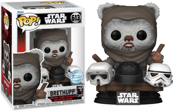 Prolectables - Star Wars: Return of the Jedi 40th Anniversary - Ewok with Helmets Pop! Vinyl