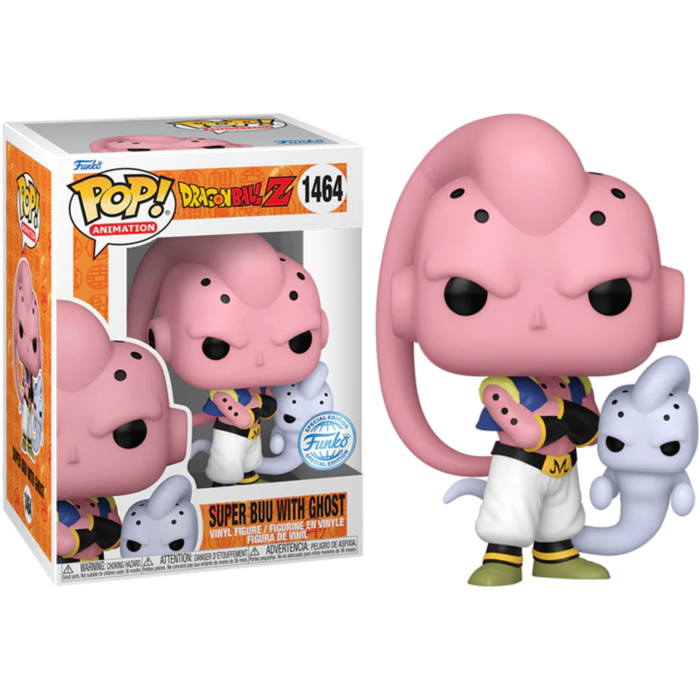 boo✩.*˚ Dragonball Z - Super Buu with Ghost Pop! Vinyl – Prolectables