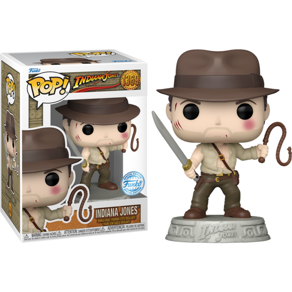 Prolectables - Indiana Jones and the Temple of Doom - Indiana Jones (with Whip) Pop! Vinyl