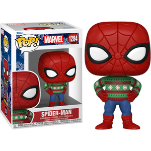 Prolectables - Marvel Comics - Spider-Man Holiday Sweater Pop! Vinyl