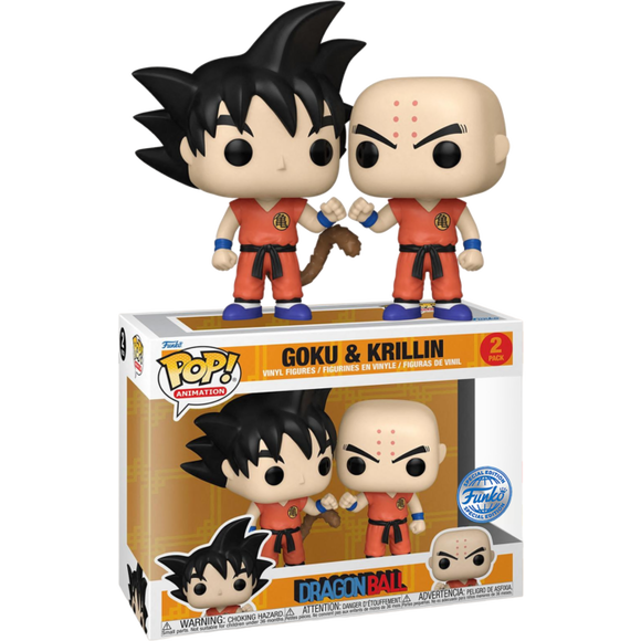 Prolectables - Dragon Ball Z - Goku and Krillin Pop! Vinyl 2-Pack