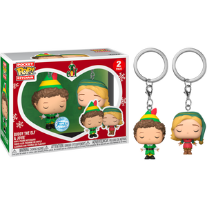 Prolectables - Elf - Buddy & Jovie US Exclusive Pop! Keychain 2-Pack
