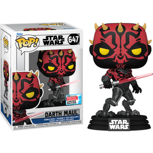 Prolectables - Star Wars - Cybernetic Darth Maul Pop! Vinyl NYCC 2023 US Exclusive