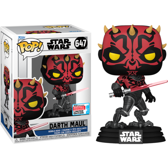 Prolectables - Star Wars - Cybernetic Darth Maul Pop! Vinyl NYCC 2023 US Exclusive