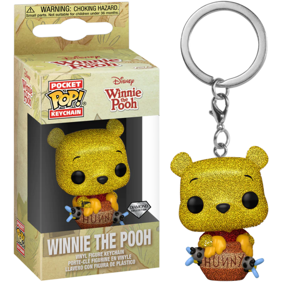 Prolectables - Winnie the Pooh - Winnie The Pooh Diamond Glitter Pop! Keychain