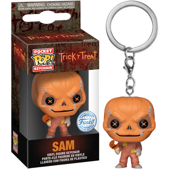 Prolectables - Trick R Treat - Sam Unmasked US Exclusive Pop! Keychain