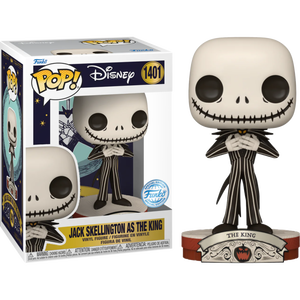 Prolectables - The Nightmare Before Christmas - Jack Skellington as the King Pop! Vinyl