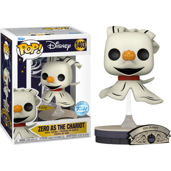 Prolectables - The Nightmare Before Christmas - Zero as the Chariot Pop! Vinyl