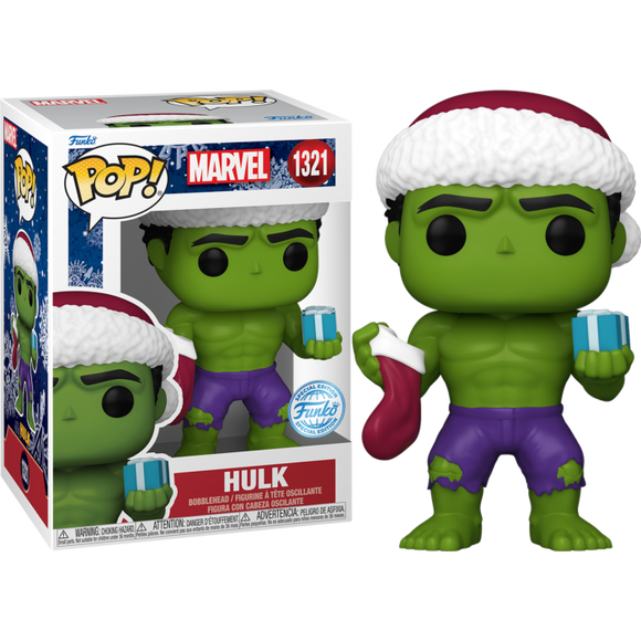 Prolectables - Marvel Comics - Green Hulk Holiday Pop! Vinyl