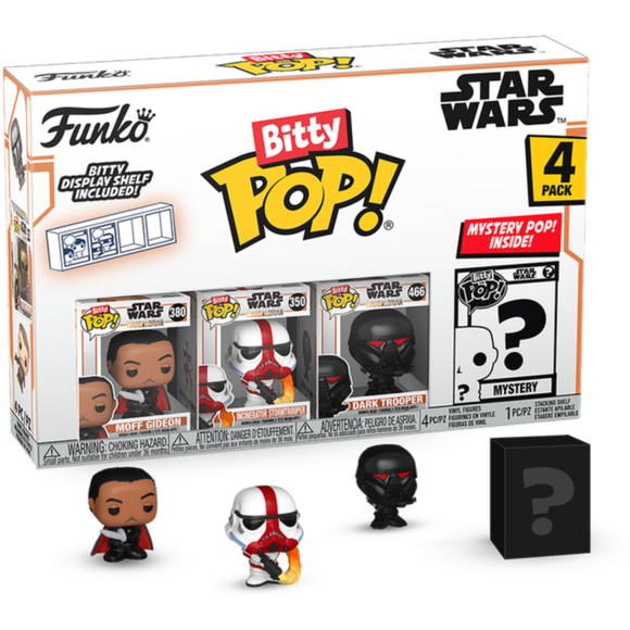 Prolectables - Star Wars: The Mandalorian - Moff Gideon Bitty Pop! 4-Pack