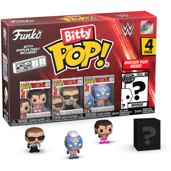 Prolectables - WWE - Razor Ramon Bitty Pop! 4-Pack