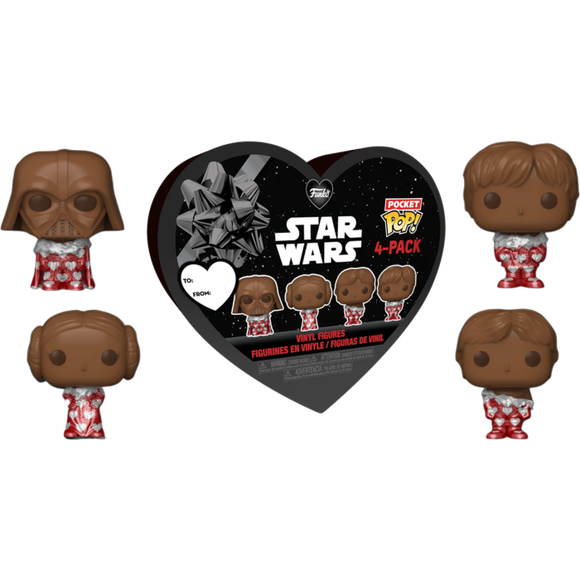 Prolectables - Star Wars: Valentines 2024 - Pocket Pop Heart Box 4-Pack