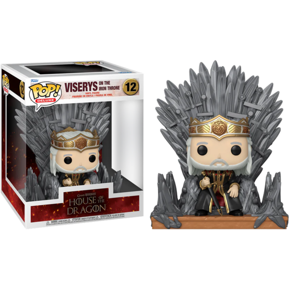Prolectables - House of the Dragon - Viserys on Throne Pop! Deluxe