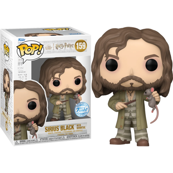 Prolectables - Harry Potter - Sirius Black with Wormtail US Exclusive Pop! Vinyl