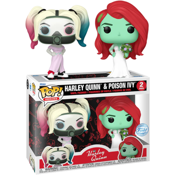 Prolectables - Harley Quinn: Animated - Harley Quinn & Poison Ivy Wedding Pop! 2-Pack