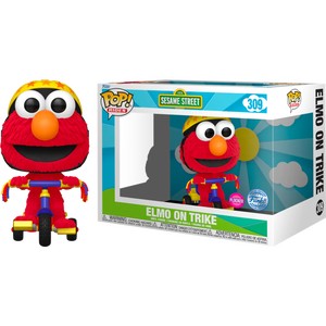 Prolectables - Sesame Street - Elmo on Trike Flocked Pop! Ride