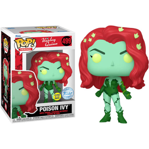 Prolectables - Harley Quinn: Animated - Poison Ivy (Plant Suit) Glow Pop! Vinyl