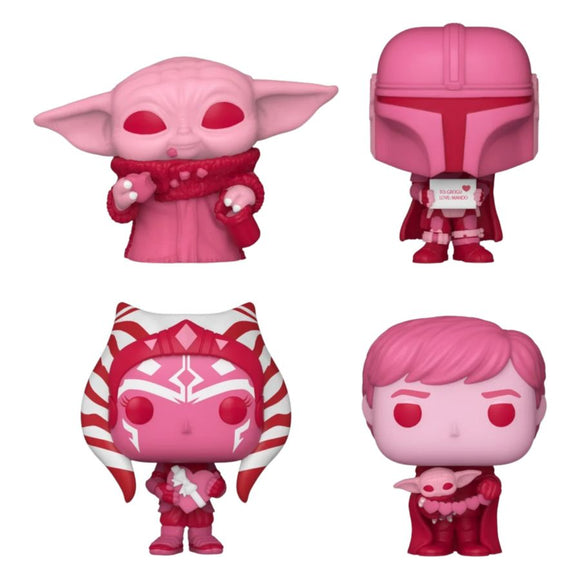 Prolectables - Star Wars: Valentines 2024 - Pink Pocket Pop! 4-Pack Heart Box