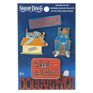 Prolectables - Snoop Dogg - Dog House Enamel Pin 4-Pack