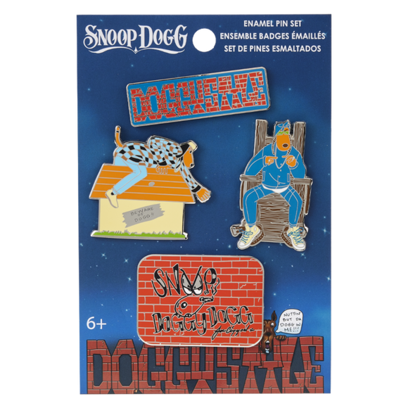 Prolectables - Snoop Dogg - Dog House Enamel Pin 4-Pack