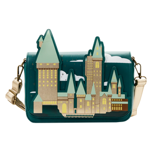 Prolectables - Harry Potter - Golden Hogwarts Crossbody with Pouch