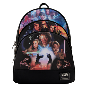 Prolectables - Star Wars - Prequel Trilogy Triple Pocket Mini Backpack