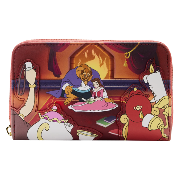 Prolectables - Beauty and the Beast (1991) - Fireplace Scene Zip Around Purse