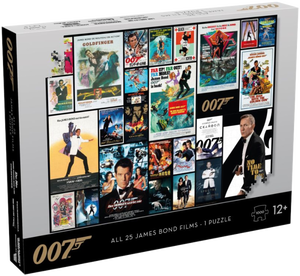 Prolectables - James Bond - All Movies Poster 1000 piece Jigsaw Puzzle