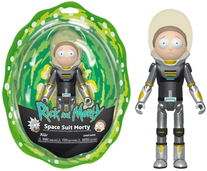 Rick and Morty - Space Suit Morty Metallic 5” Action Figure